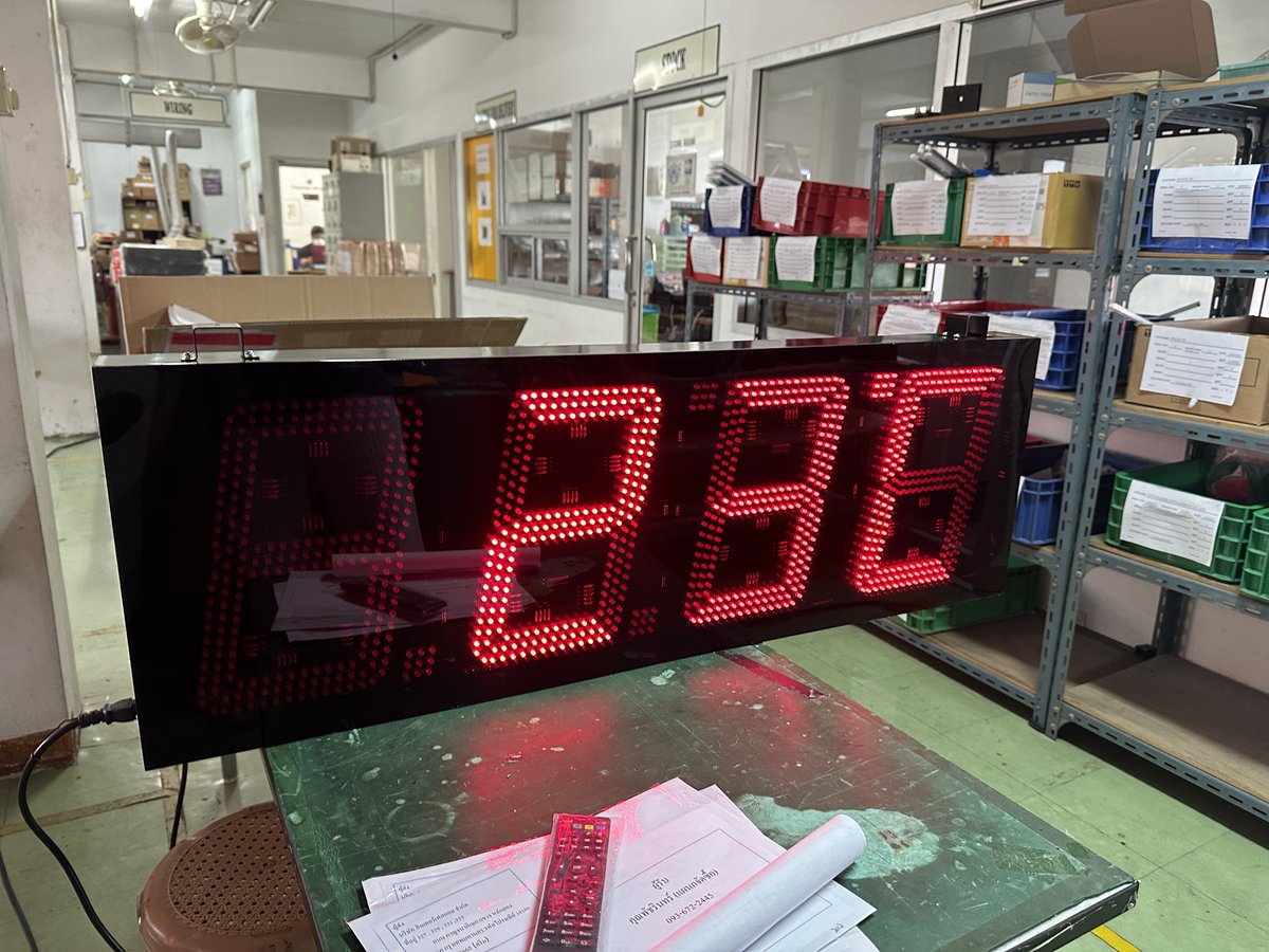 InterfacecomA's tweet photo. นาฬิกาโรงงาน นาฬิกาขนาดใหญ่  Tel:062-869-5665  Line : cd66 #นาฬิกา #นาฬิกาดิจิตอล #นาฬิกาขนาดใหญ่ #นาฬิกาโรงงาน #นาฬิกาโรงเรียน #นาฬิกาฟิตเนส #นาฬิกาสนามฟุตบอล #นาฬิกาแขวนผนัง #นาฬิกาจับเวลา #นาฬิกาวิ่งมาราธอน #จับเวลา #นาฬิกาแจ้งเตือน #นาฬิกาสนามแบตมินตัน #นาฬิกาโรงพยาบาล https://t.co/vf1lviuP9O