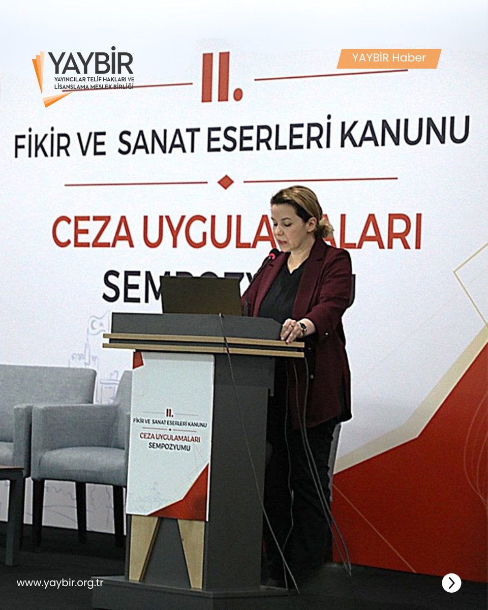 Yaybir's tweet photo. Fikir ve Sanat Eserleri Kanunu II. Ceza Uygulamaları Sempozyumu Bodrum’da Gerçekleştirildi

T.C. Kültür ve Turizm Bakanlığı’nın destekleriyle; EĞİTİM YAYBİR ve YAYBİR yürütücülüğünde, Yargıtay ile Hâkimler ve Savcılar Kurulu paydaşlığında düzenlenen “Fikir ve Sanat Eserleri Kanunu II. Ceza Uygulamaları Sempozyumu”, 8–9 Mayıs 2026 tarihlerinde Bodrum/Muğla’da gerçekleştirildi.
#yaybir #sempozyum #egitimyaybir #telifhaklarıgenelmüdürlüğü #cezauygulamaları
Haberin devamı için:
https://t.co/D6nSe1io6d