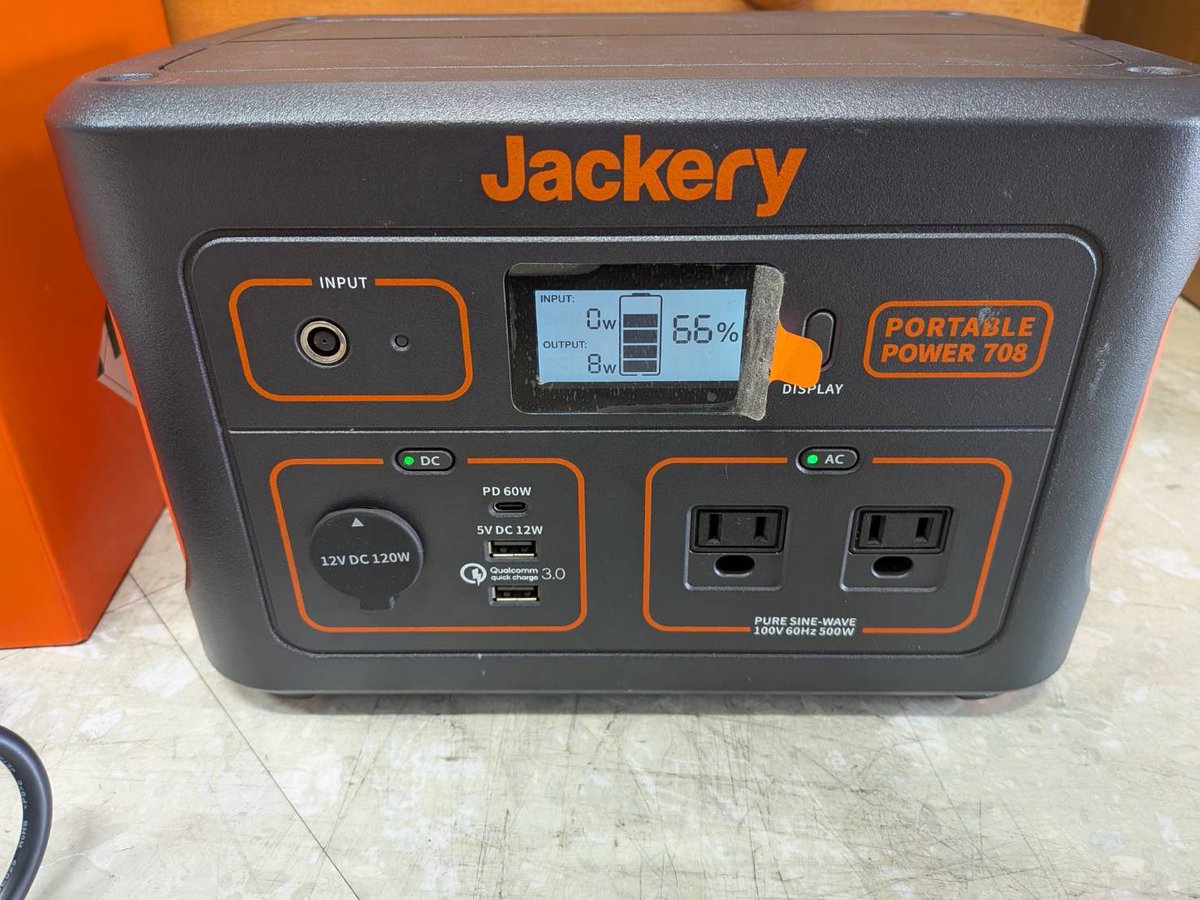 住吉店です! Jackery ポータブル電源 708 入荷しました⚡️ 大容量 住吉店です! Jackery ポータブル電源 708 入荷しました⚡️ 大容量