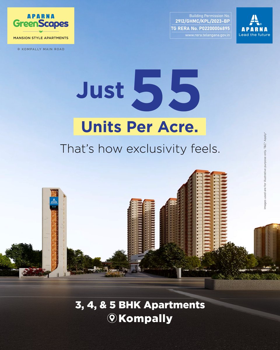 Aparna Group tweet media
