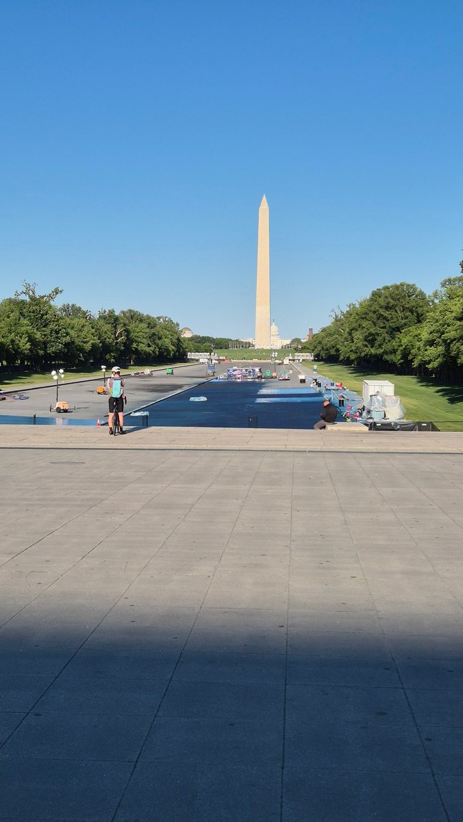 swagbraham's tweet photo. @emilymiller @WhiteHouse @POTUS @RapidResponse47 @Scavino47 @Interior @SecretaryBurgum @NatlParkService @NationalMallNPS @interiorpress47 This was 10 days ago.
A professional crew would have gotten this done in a couple of days for a fraction of the cost. https://t.co/1rPfBmpkGw