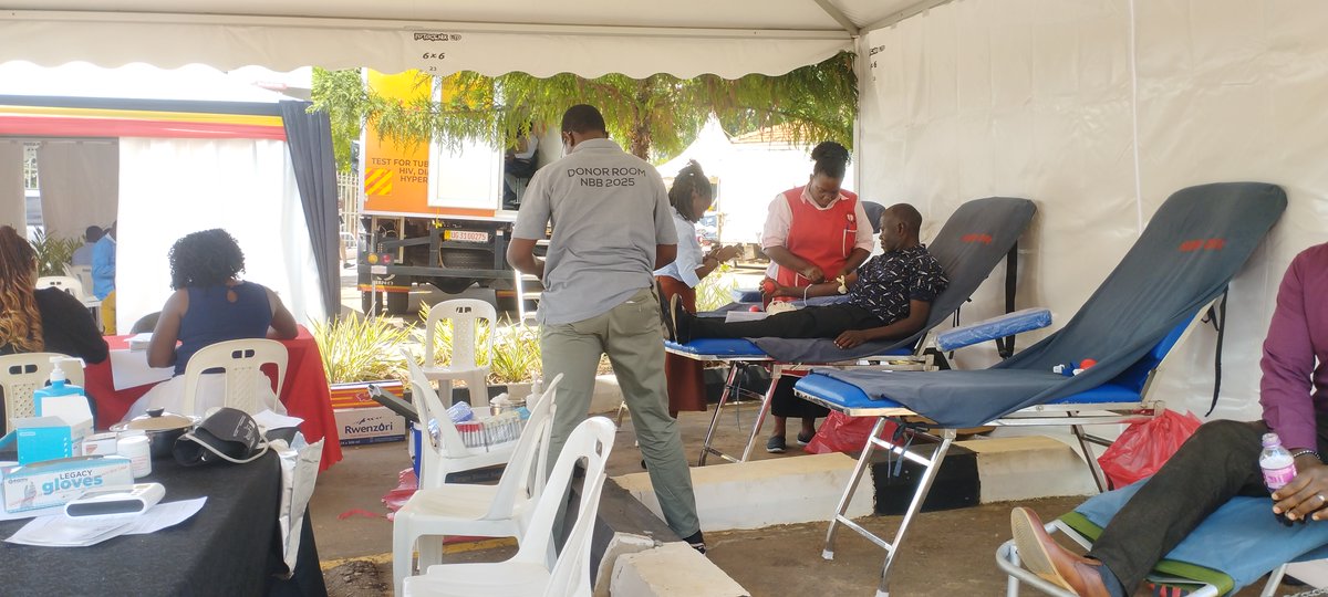 hepsuganda's tweet photo. We are proud to participate in the Integrated Health Camp for all Ministry of Health staff and their family members, taking place @MinofHealthUG headquarters under the theme "Health is Wealth." 
@MBKeno 
@nmsuganda 
@ahfafrica 
@bayloruganda https://t.co/x5mF8ZGVif