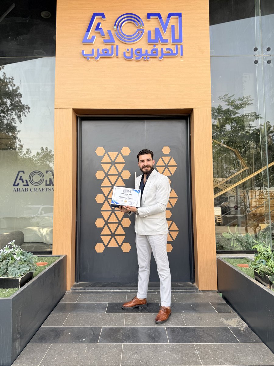ACM_SA1's tweet photo. Celebrating our Top Sales Performer of 2025 👏
A year of dedication, strong relationships, and results that speak for themselves.

Proud to have people who keep raising the bar at ACM.

#SalesExcellence #ACM #ArabCraftsmen https://t.co/eZAZzGUvka
