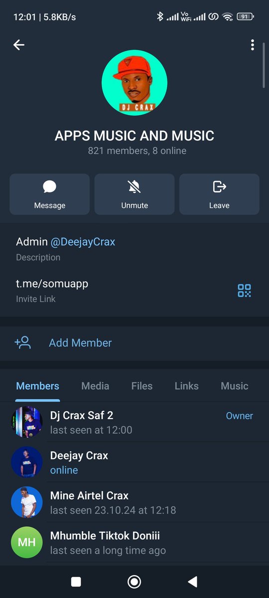deejaycrax2's tweet photo. @telegram Hae telegram am the Admin for my own group and channel BT am surprised I can't do any changes kindly help https://t.co/Gw6H36Btdr