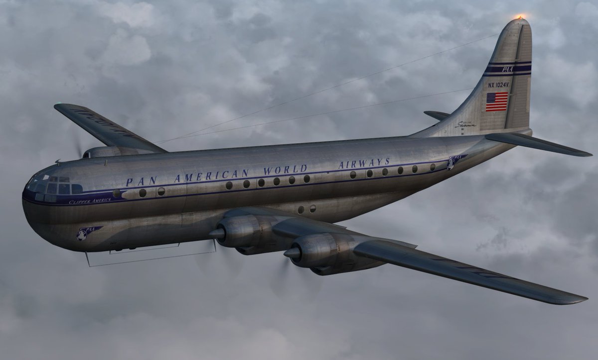 a2asimulations's tweet photo. Wednesday Accu-Sim Challenge check-in ✈️

AkaiTheOrca still going strong in the “Captain of the Ship” A2A Boeing 377 Stratocruiser. One aircraft. One long-term story. Wear, quirks, maintenance and memories.

Join in:
https://t.co/sevDlDb5qB
#FlightSim #MSFS2024 #Aviation https://t.co/5vM7APMQqb