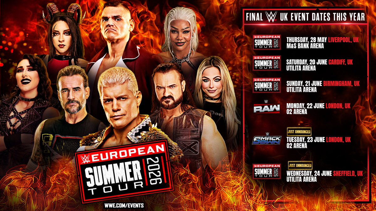 WWE UK & Ireland tweet media