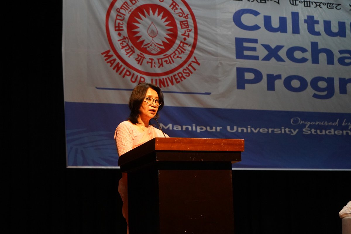 ManipurUniverse's tweet photo. 🎭✨ Cultural Exchange Programme
Organised by the Manipur University Students’ Union (MUSU)
🗓️ 12th May 2026
Celebrating unity in diversity through culture, tradition, music, and shared experiences at #ManipurUniversity. 🌿🎶 #MUSU #CulturalExchange #UnityInDiversity #StudentLife https://t.co/FlS4klpjB0