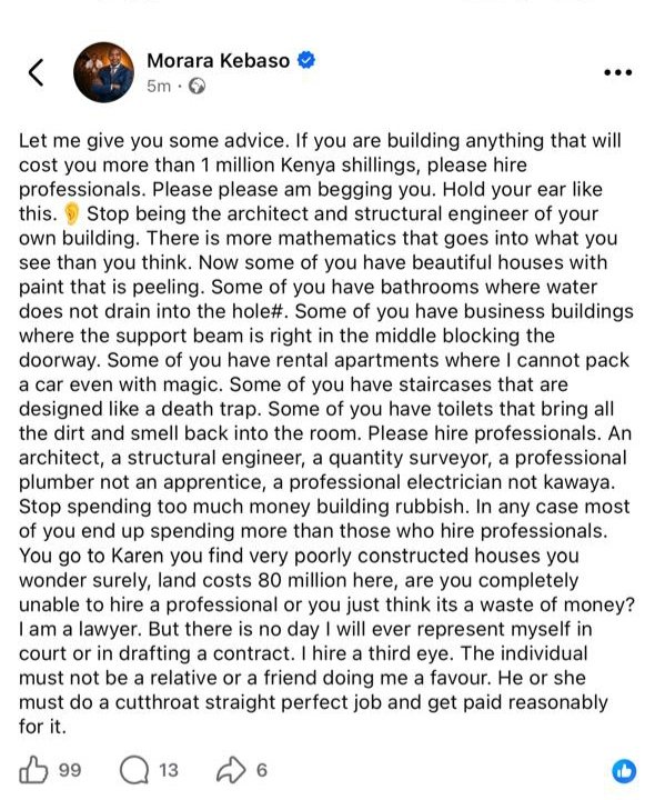 dkimathi5's tweet photo. Mmesikia from Client mwenyewe , you spend more by just doing shortcuts to save. https://t.co/kVnvPH7TIe