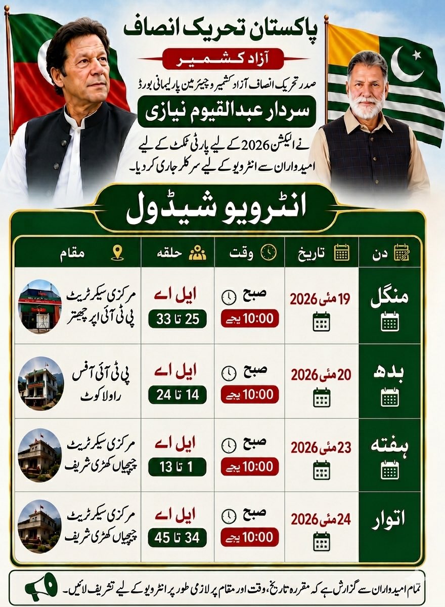 PTI Azad Kashmir tweet media