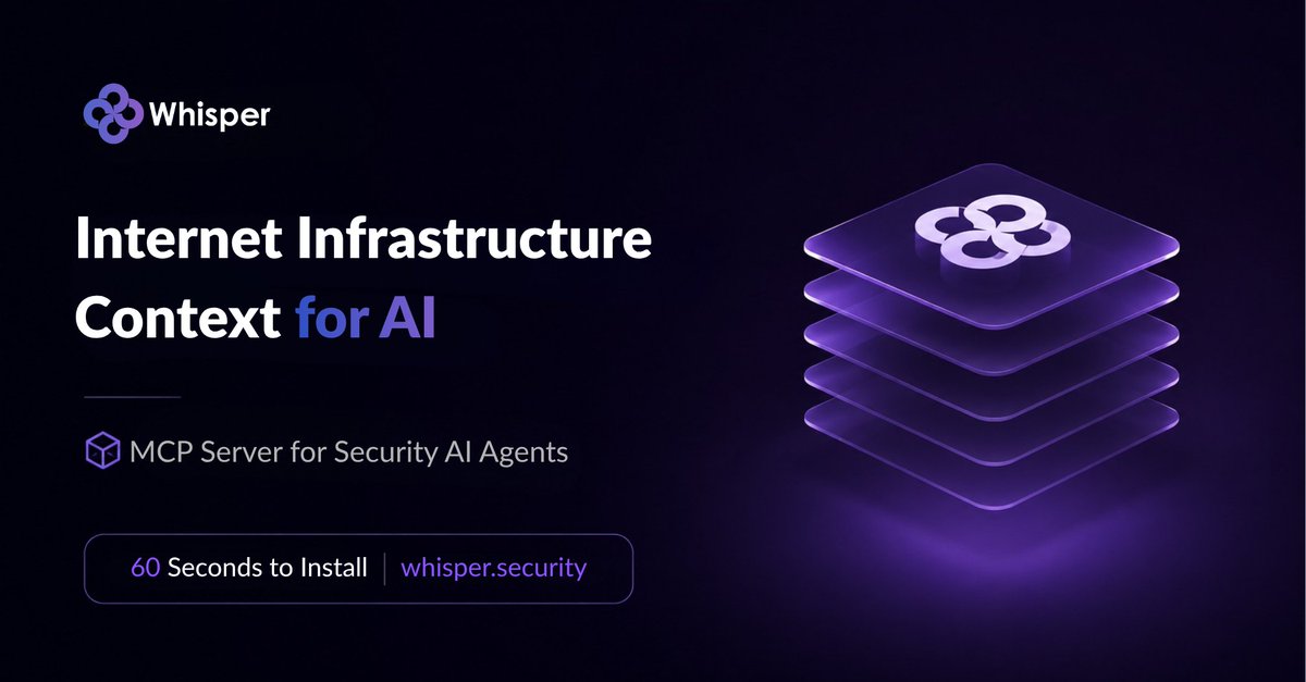 Whisper.Security tweet media