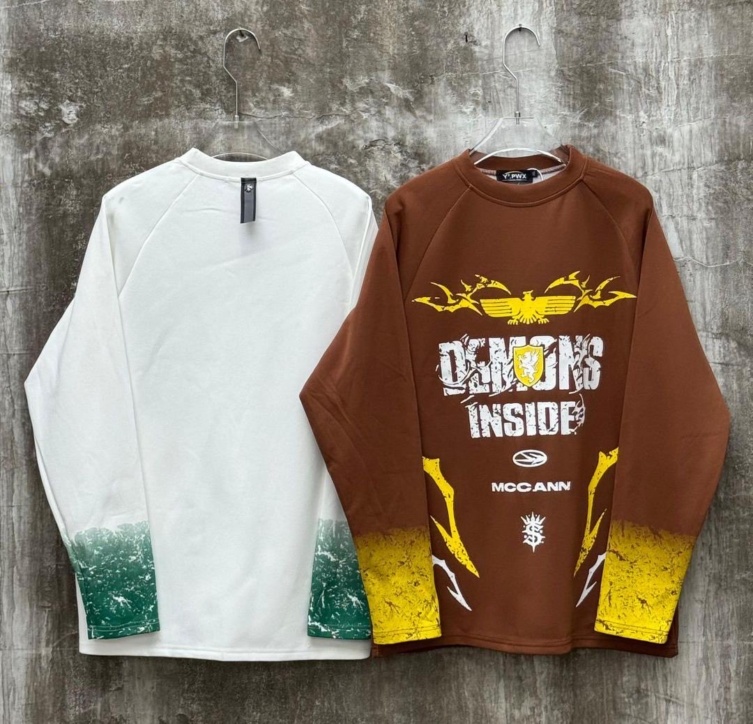 stritluxclothes's tweet photo. Good quality double hand roundnack long sleeve now available in store 20k https://t.co/53REfeGLct
