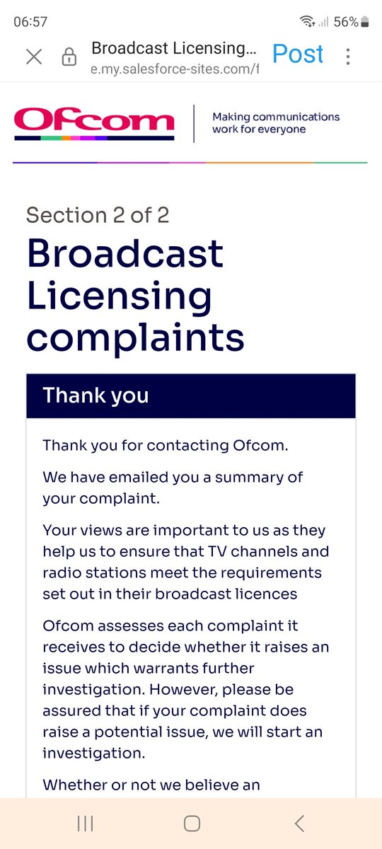 PamelaWhyt19466's tweet photo. @BraidseaQuine @WayneSmithUK71 @Chrisviews43 @Ofcom Reported yesterday the media cannot get away with it ,#SACKSAMCOATES #LEVINSIN2 INQUIRY NOW https://t.co/xhlYmgMsCw