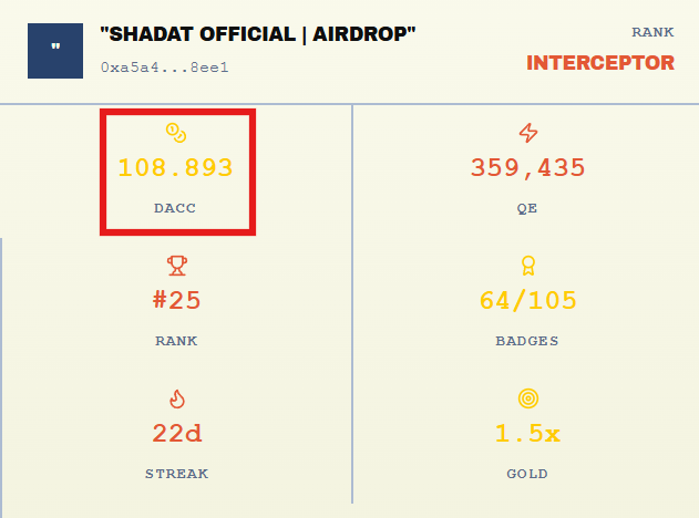Shadat Official | Airdrop tweet media
