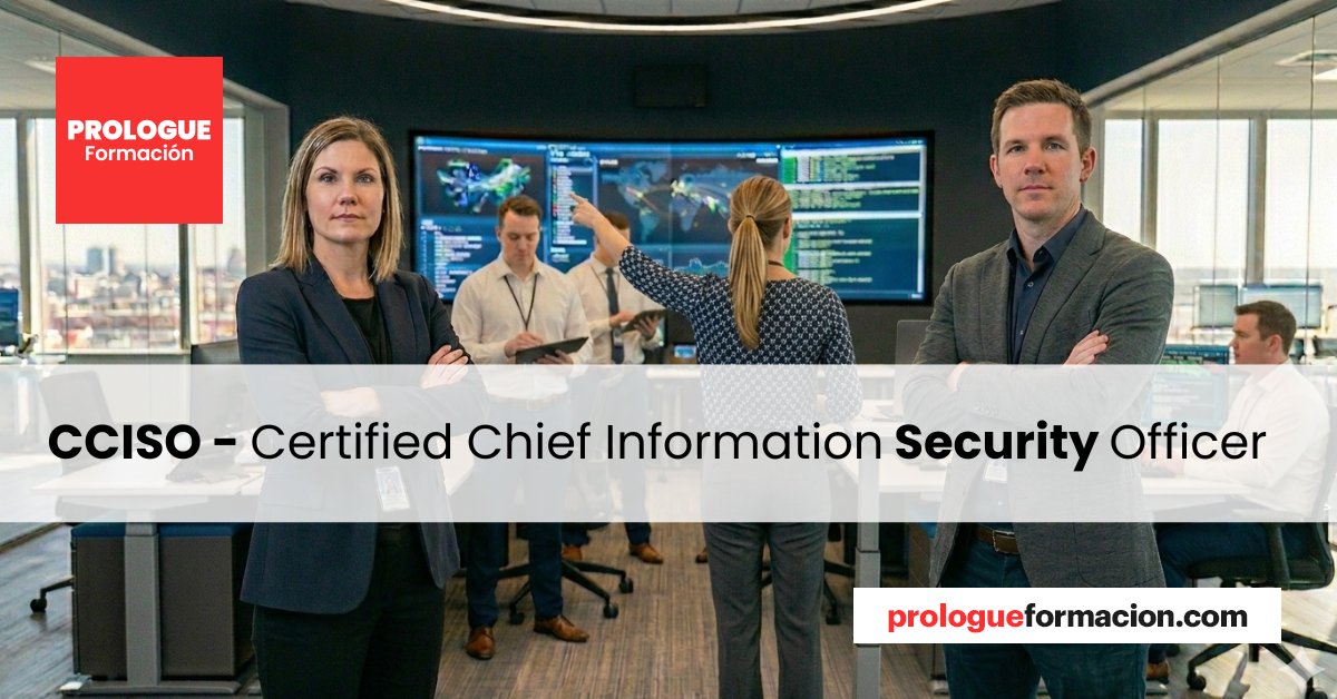 ProlologueF's tweet photo. ¡ÚLTIMAS PLAZAS! para la obtención del la Certificación CCISO - Certified Chief Information Security Officer https://t.co/Bpgyrkeeuh https://t.co/uZZvU4FFDu