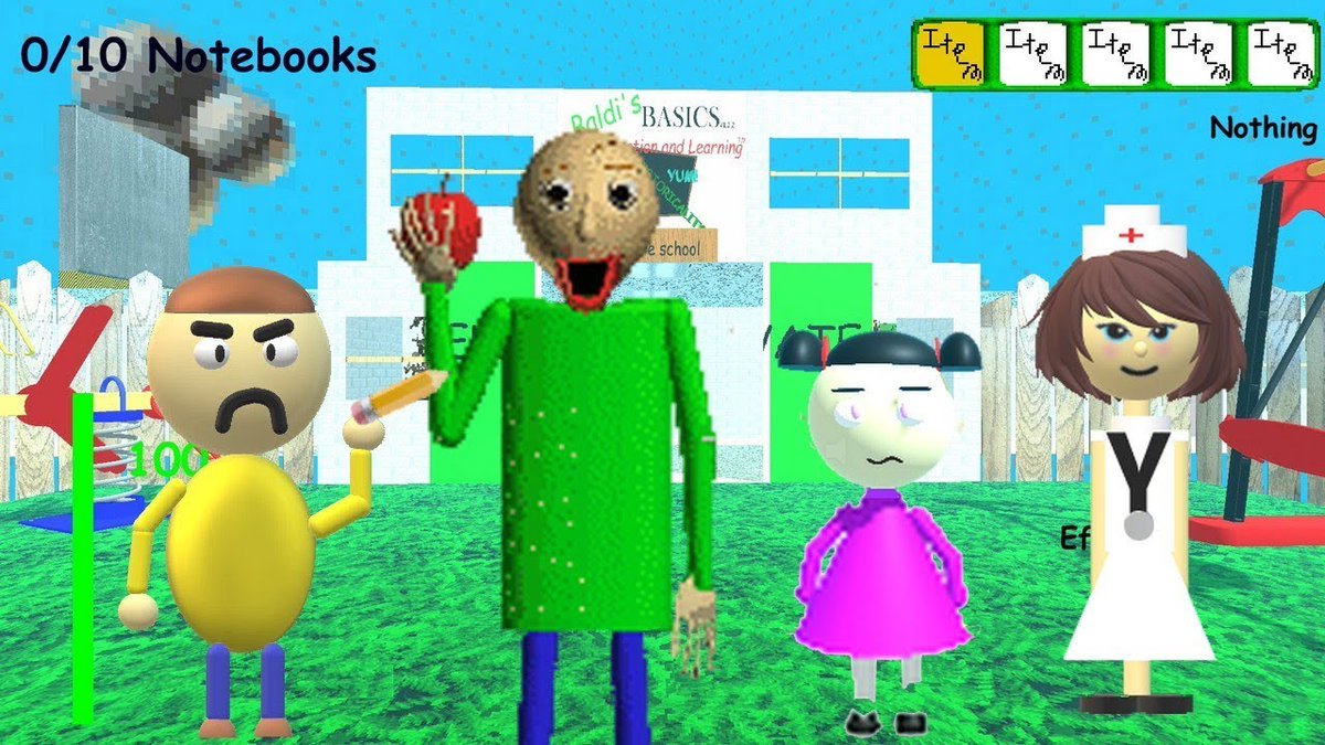 redzils_'s tweet photo. Unpopular Opinion on Baldi's Basics in a little bit of everything? https://t.co/sMd8rPvcVb