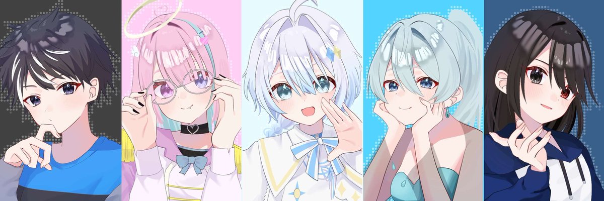 StRc_official's tweet photo. ✦・┈┈┈┈┈┈┈┈┈┈┈┈ ・✦
                     ヘッダー追加

［ @0put0n ］さんが描いてくれました！

みんなかっこよく、そして可愛く仕上がったヘッダーありがとうございます！！

 #新しいヘッダー画像
✦・┈┈┈┈┈┈┈┈┈┈┈┈ ・✦ https://t.co/H0tEyCFhu6