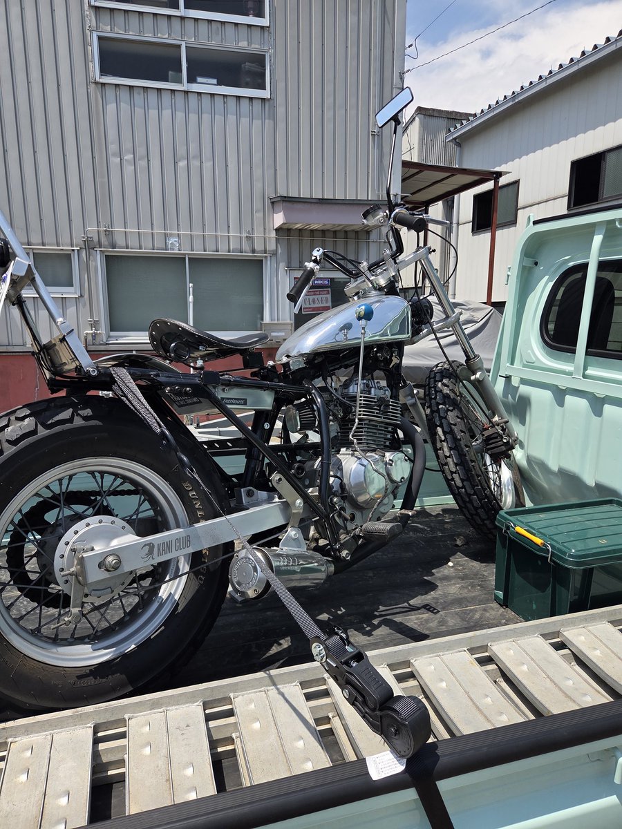 Korosuke01123's tweet photo. バンバン200
カスタム車両
販売車両です🤗
気になる方はDM下さい✉️
機械加工も頑張って進めております✨
#SUZUKI
#バンバン
#機械加工 https://t.co/rxF9YDo2ao