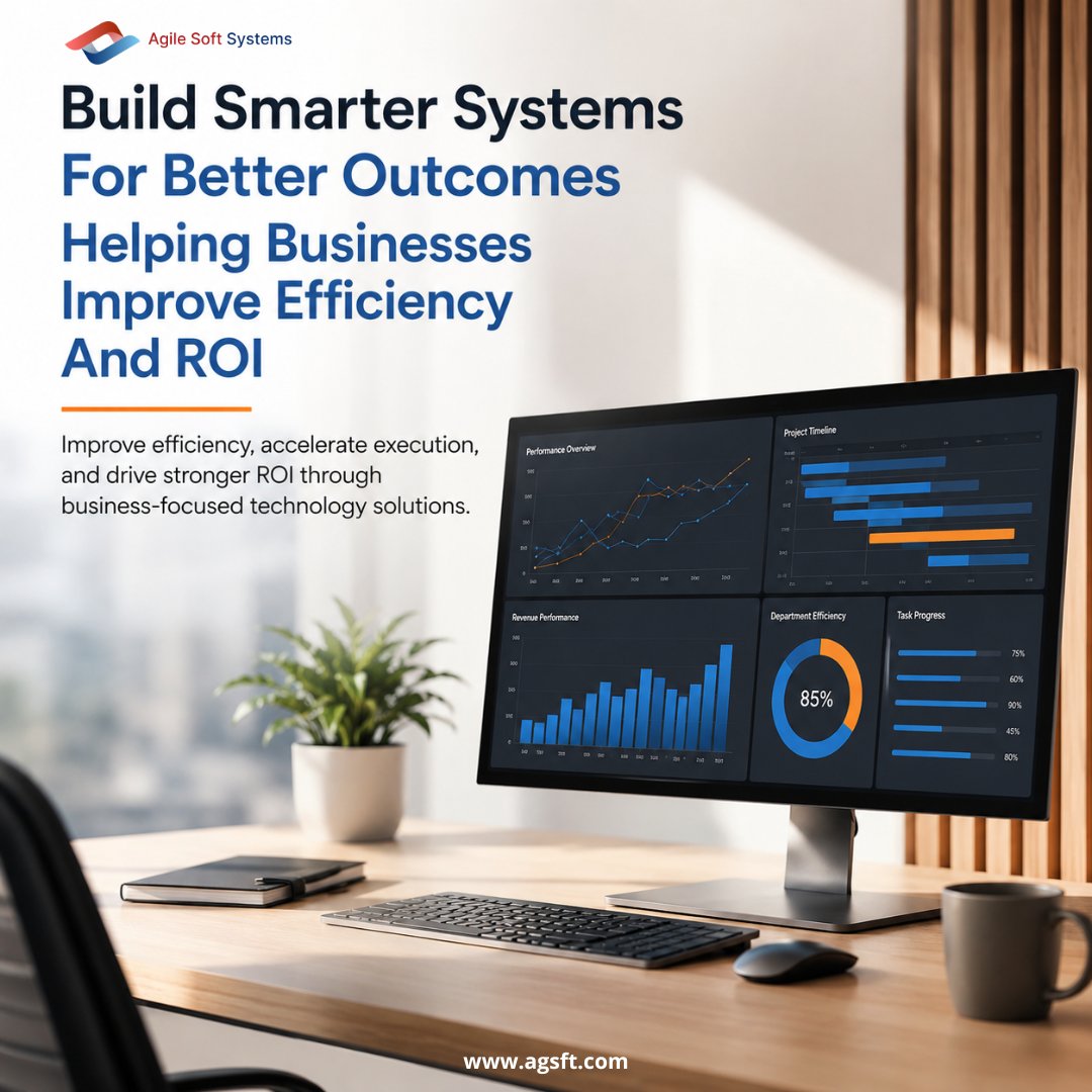 agilesoftsystem's tweet photo. Technology should create measurable results.

We help businesses reduce costs, improve performance, accelerate execution, and automate manual work.

The goal isn’t modernization alone, it’s business improvement.

#Automation #BusinessTransformation #AGSFT https://t.co/LHqw62CGEA