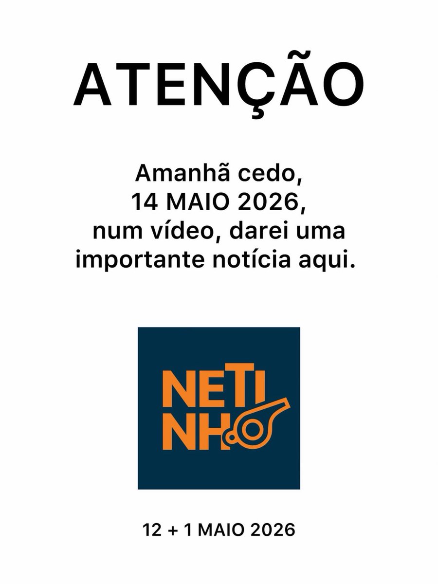 NETINHO OFICIAL BRASILEIRO tweet media