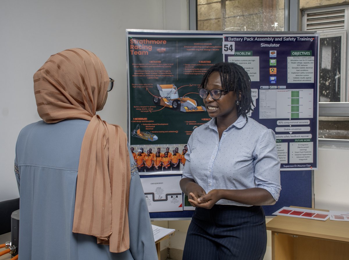 StrathU's tweet photo. This #ResearchWednesday, meet Strathmore Racing!
A student-led team, building a single-seater electric Formula Student car using nearly 70% locally sourced African components.
From Ngong’ workshops to Africa’s engineering future, they are proving that Africa can build.
Read more 👉 👉 https://t.co/JOhaiodxVa
#StrathmoreResearch #ElectricMobility #STEM #Innovation