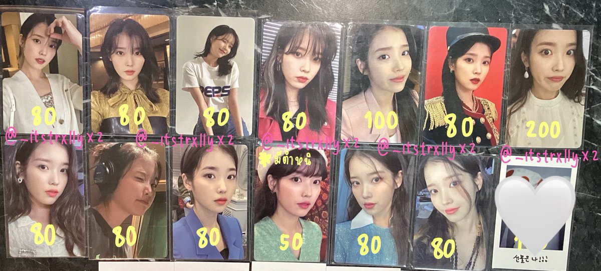 _itstrxllyx2's tweet photo. ราคาตามภาพ ค่าส่งเหมา 35 บาทค่ะ
dm สอบถามเพิ่มเติมได้ค่า💜

#ตลาดนัดไอยู #ตลาดนัดiu https://t.co/JYx0g54qYS