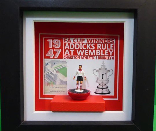 helcol123subbu1's tweet photo. Charlton Athletic subbuteo mini framed artworks.  DM @helcol123subbu1 for more details of how to order. @franksav63 @TheAddicksChat @CAFCofficial #addicks @19CAFC05 @CAStrust @CharltonLife @airmanbrown @TheAddicksChat @charltonnews @charltonlive #cafc @CAFCWomen @Cafc_Rob https://t.co/hVOTpKPh3Q