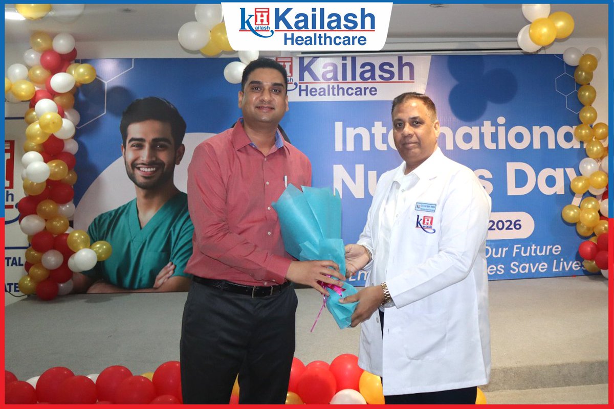 Kailash Hospital tweet media