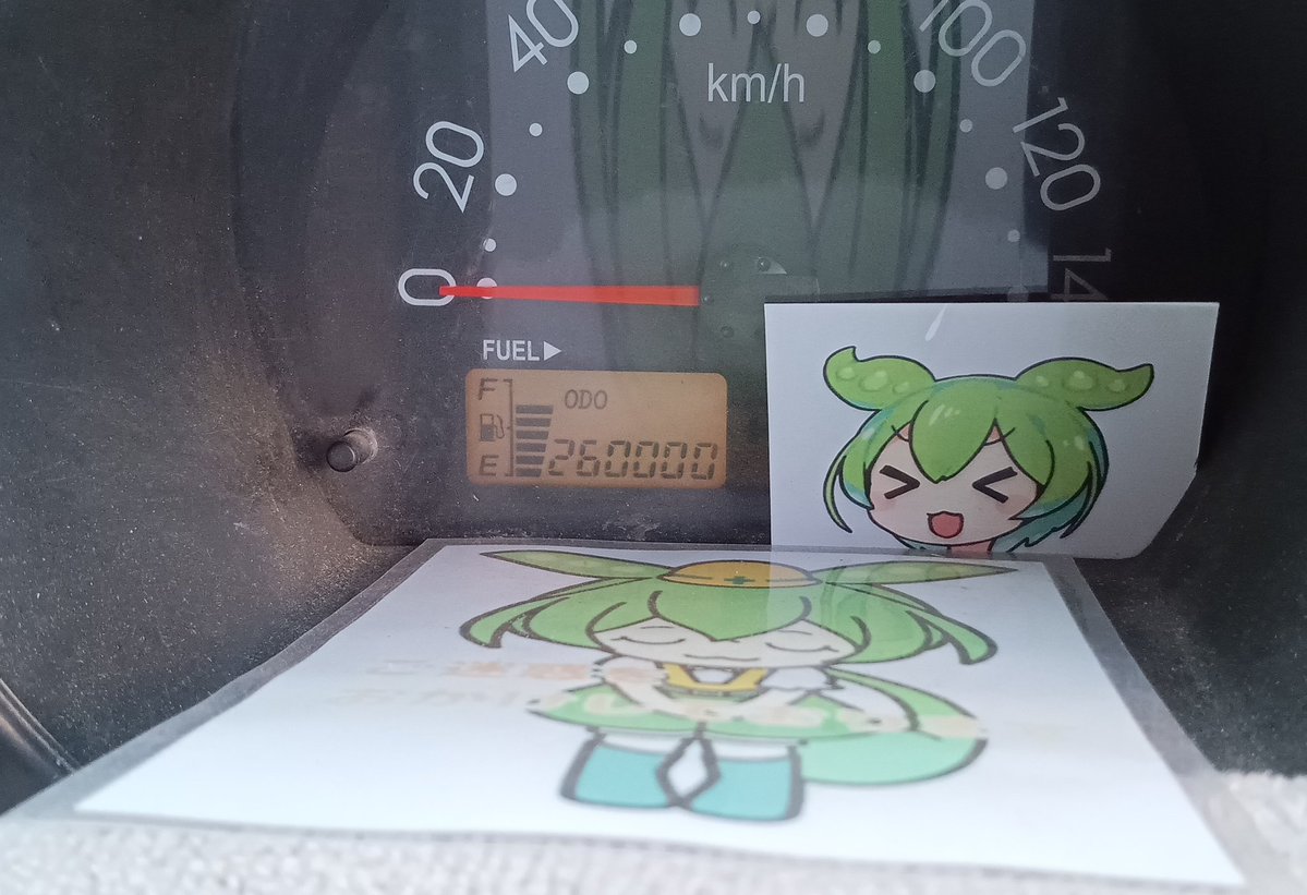 私の乗っているクルマ 平成26年に買った中古のハイゼットバンが今日26