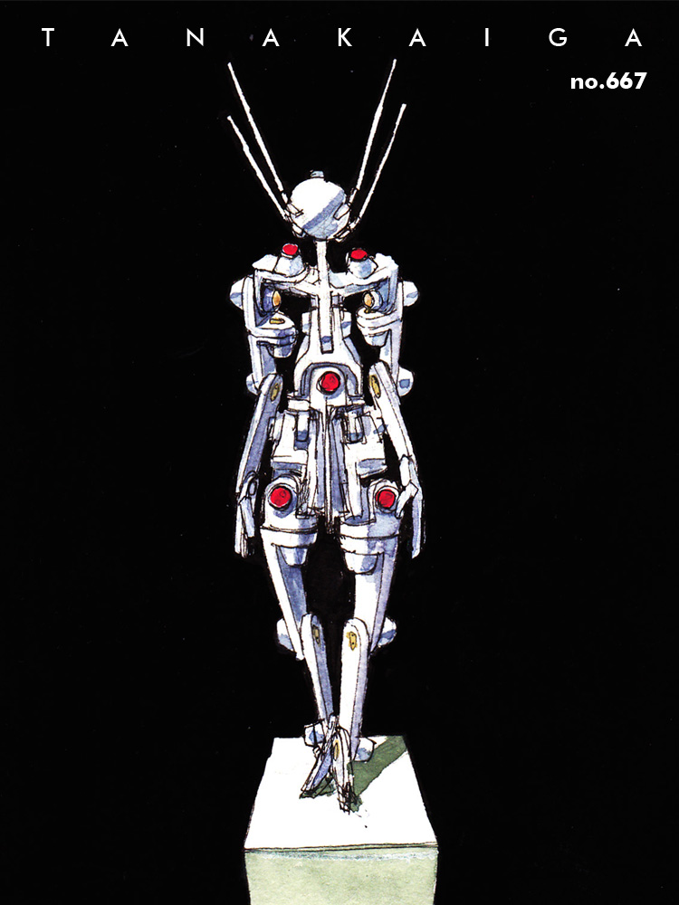 スプートニクのような頭のロボット