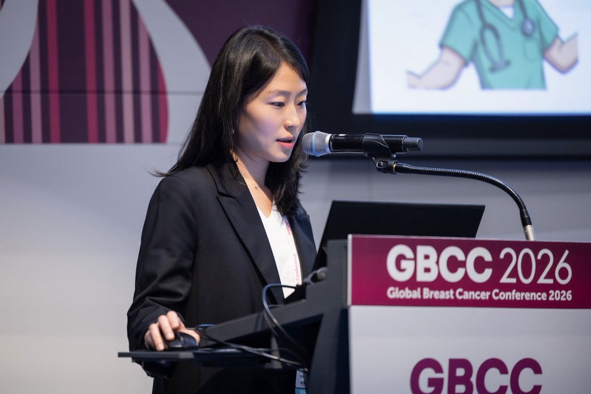 SMC_RadOnc's tweet photo. 🎗️ Our faculty at #GBCC2026 in Seoul!

🔹 Won Kyung Cho - Axillary surgery de-escalation &amp; RT escalation in node-positive breast cancer

🔹 @lthoon0420 - Junior Doctors Debate

🔹 Haeyoung Kim — Risk-adapted RT for non-axillary regional nodes

#BreastCancer #RadOnc #SMC_RadOnc https://t.co/UigrNNLDhv