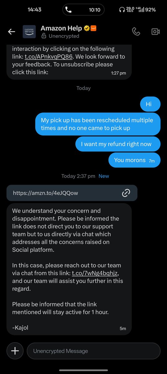 Cryptopher1989's tweet photo. @AmazonHelp again same crap

@amazon  I need my refund right now https://t.co/GKrL9WIOeR