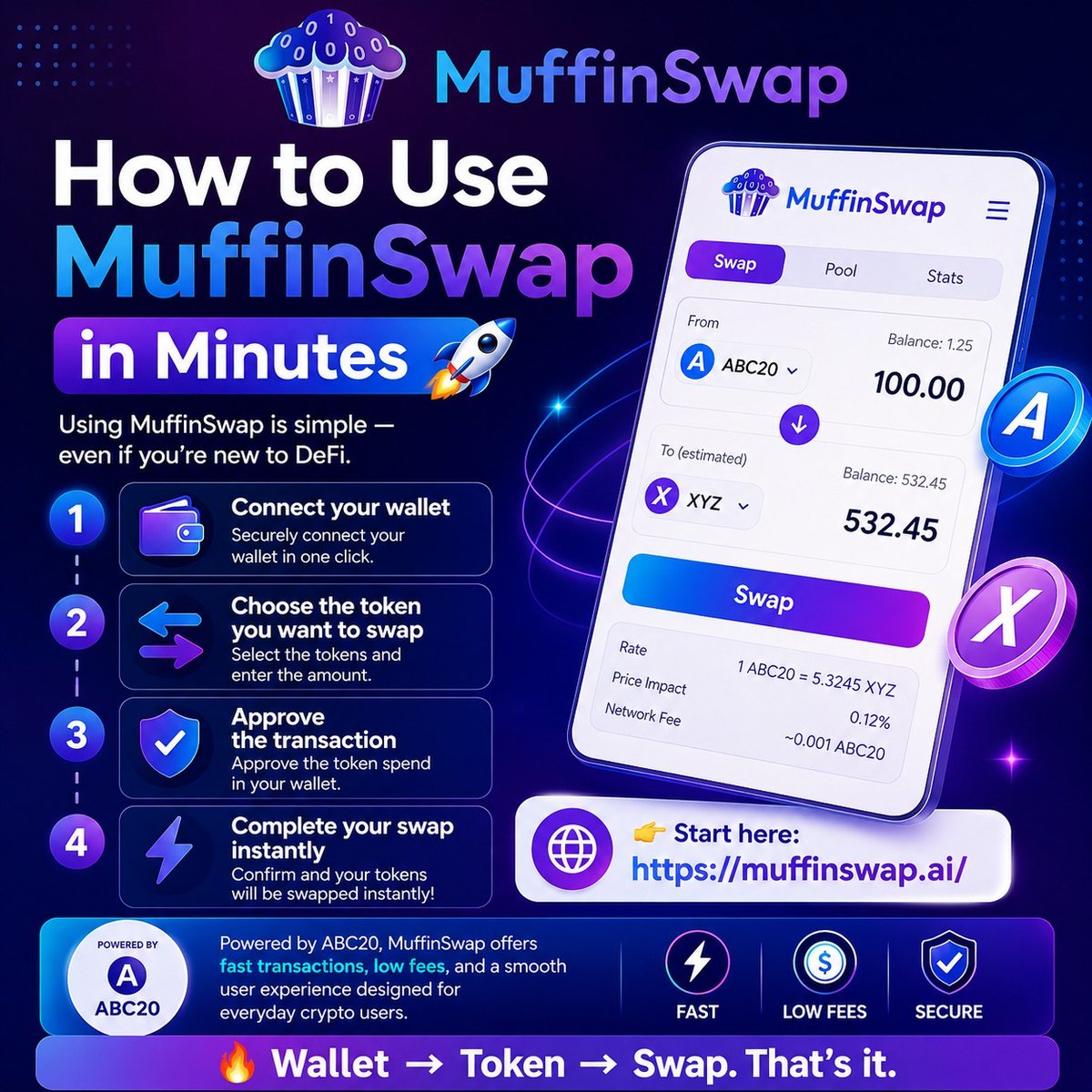 MuffinSwapFi tweet media