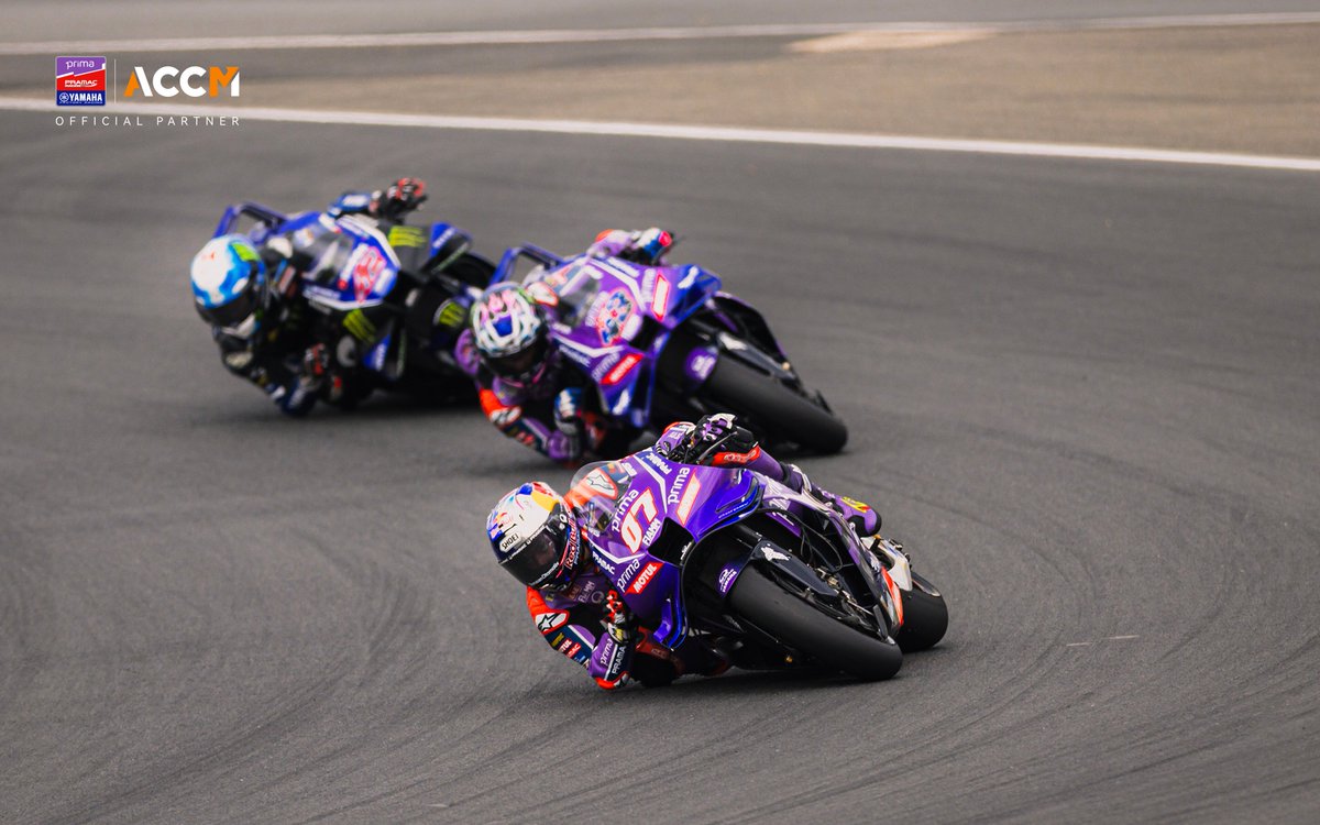 accm_group's tweet photo. 2026 MotoGP France at Le Mans was intense! Prima Pramac Yamaha faced one of the season’s toughest tracks, and ACCM witnessed speed and masterful resource management.
#PrimaPramacYamaha #MotoGP #ACCM #Forex https://t.co/cVMAgrhjeO