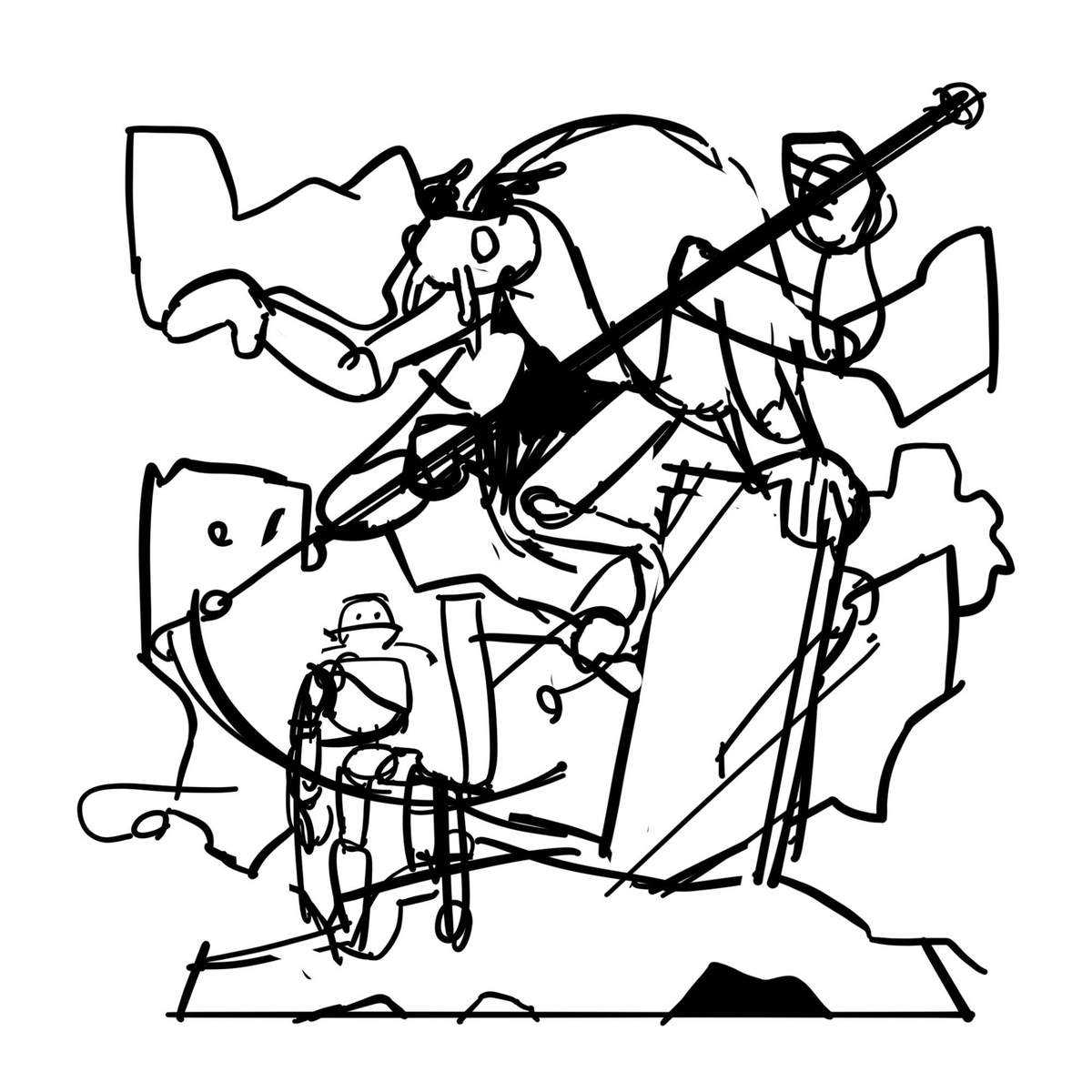 unigimo's tweet photo. 自主制作WIP　5年前の絵の描き直し https://t.co/qwvPHc45zc