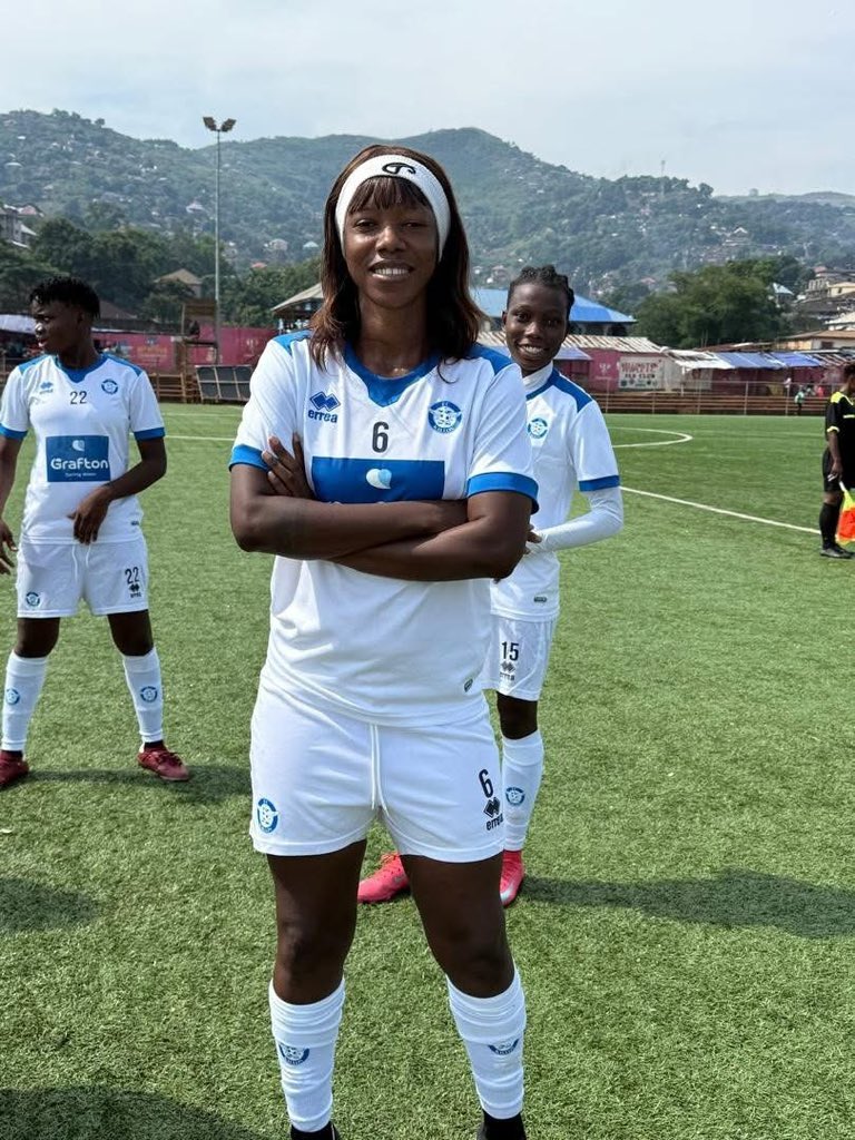 fckallon's tweet photo. Happy blessed birthday to our defender Isatu Baliatu Mansaray.

Best wishes congratulations on your special day. https://t.co/R8qVMmoBxS