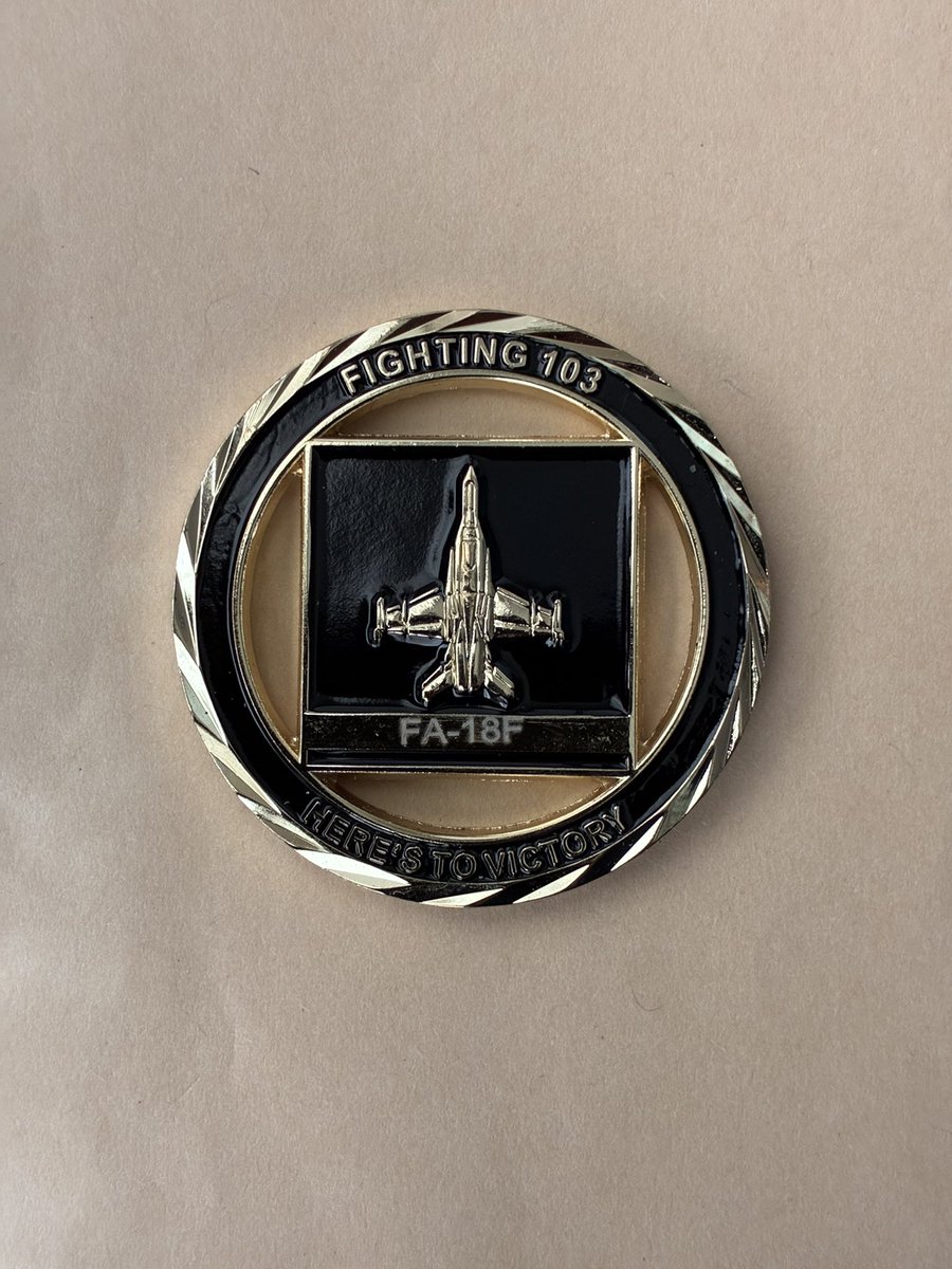 アメリカ海軍 VFA-103 「ジョリーロジャース」 #チャレンジコイン 米