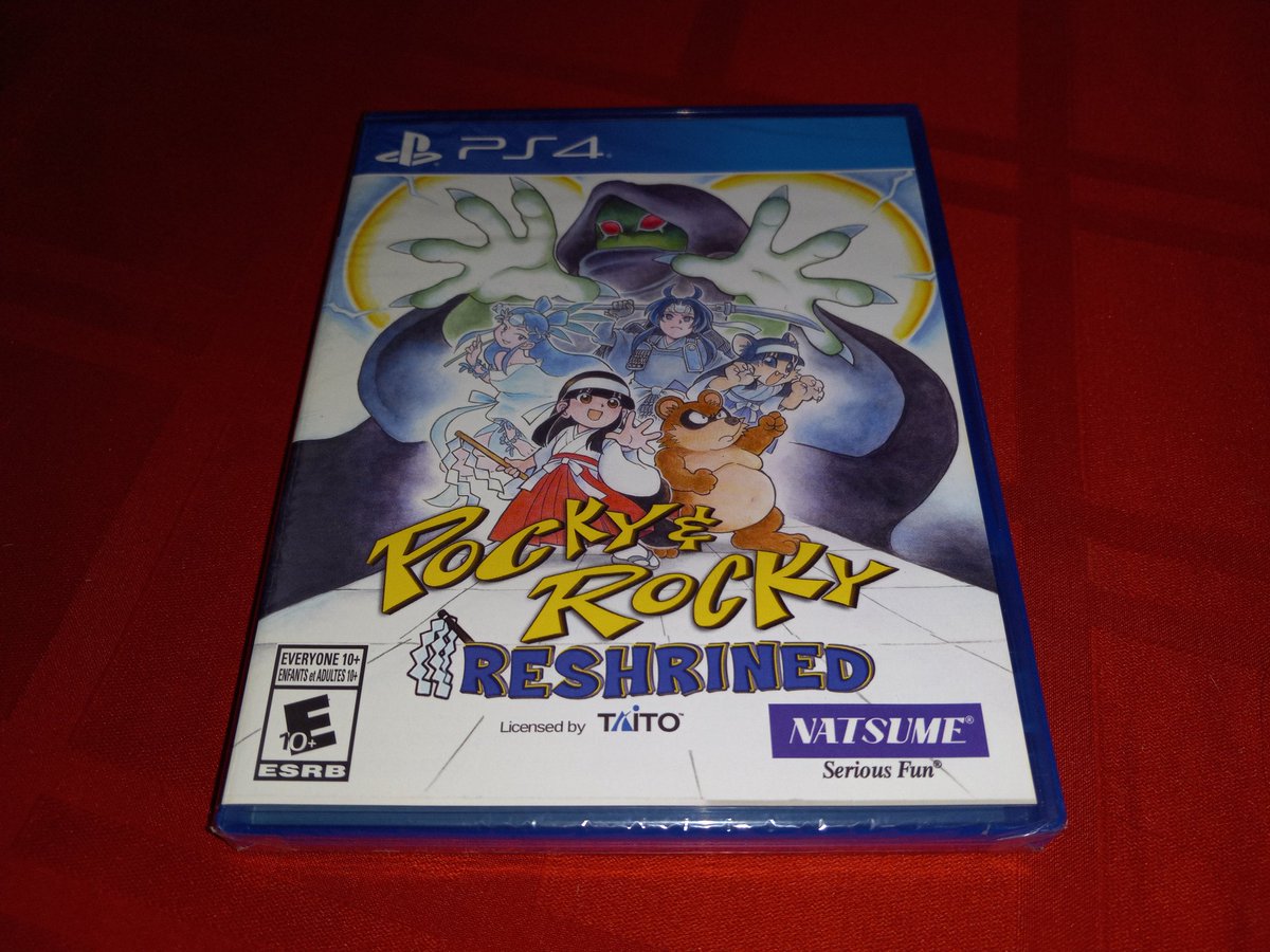 XRPee1983 Fun game. Pocky & Rocky: Reshrined is a great way to