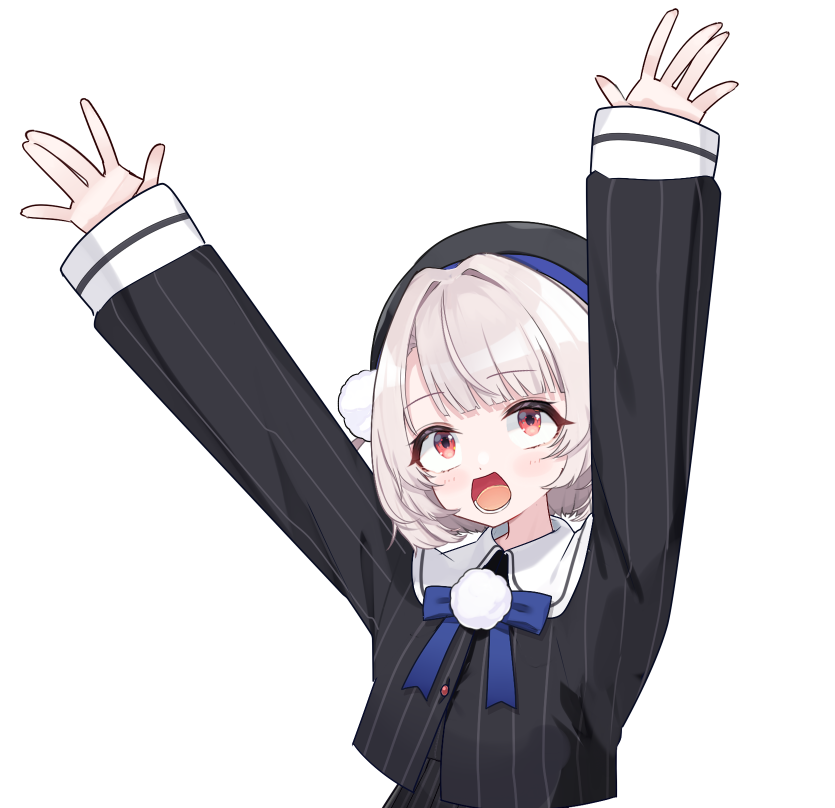 しぐれうい 「バンザイ描けたよ雨衣ちゃん」|魔界ぺんぎん🐧のイラスト