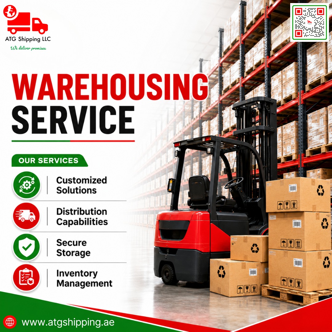 ATGShippingLLC's tweet photo. Streamline your storage and distribution needs with professional warehousing solutions from ATG Shipping LLC. Secure storage, inventory management, and fast distribution services designed to support smooth business operations. #ATGShipping #WarehousingService #LogisticsSolutions https://t.co/BxVY7fEVfM