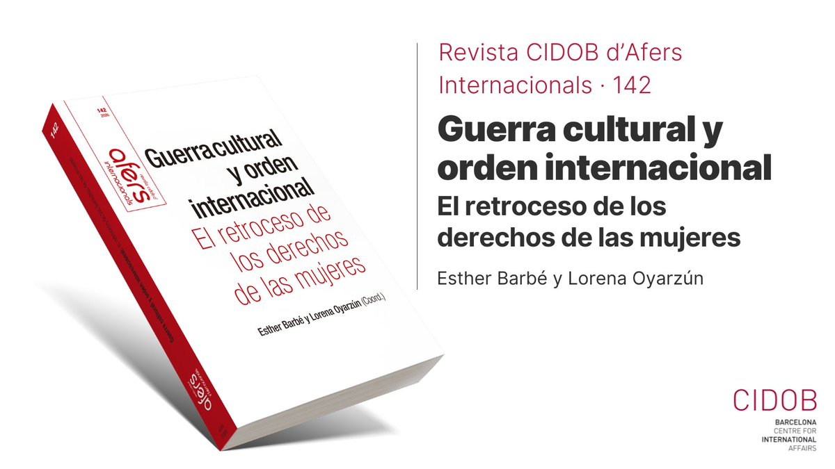 CIDOB (Barcelona Centre for International Affairs) tweet media