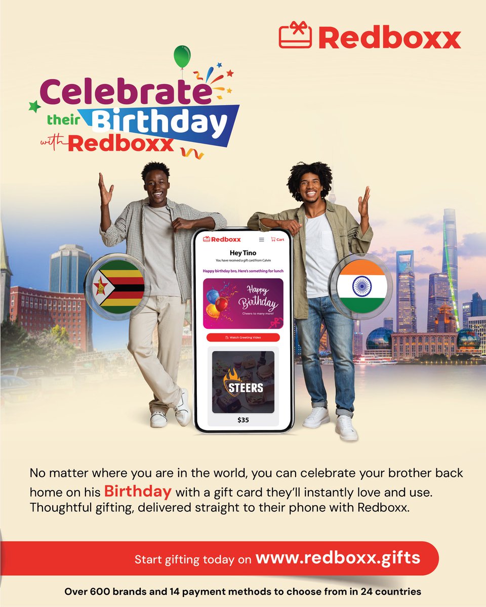 Redboxx Digital Gift Cards tweet media