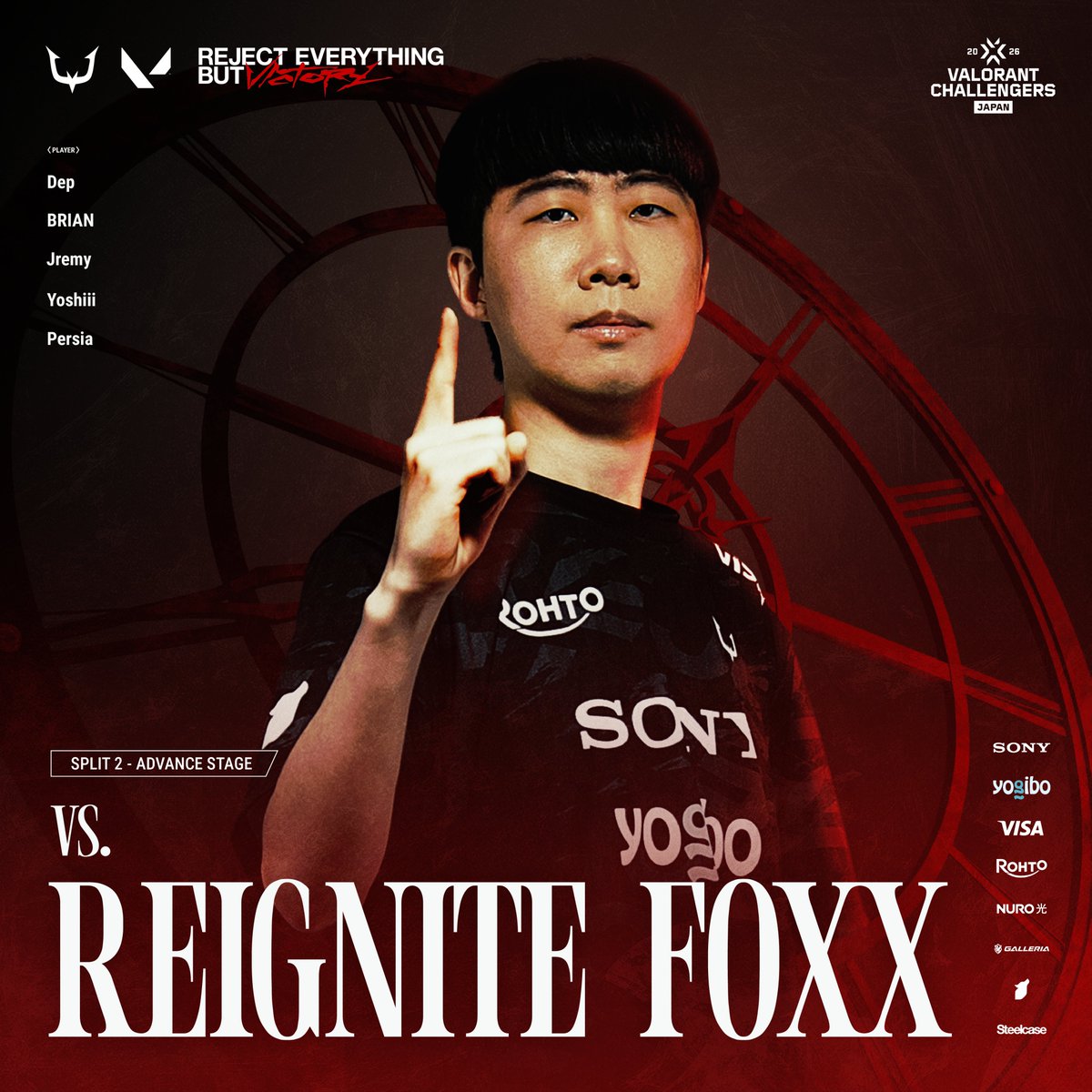 VALORANT Challengers Japan 2026 Split 2 Advance Stage DAY3 Group A