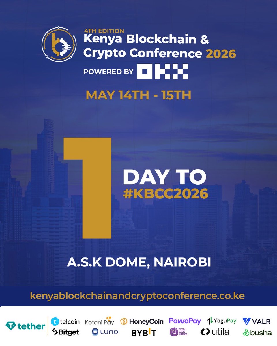 Kenya Blockchain & Crypto Conference tweet media