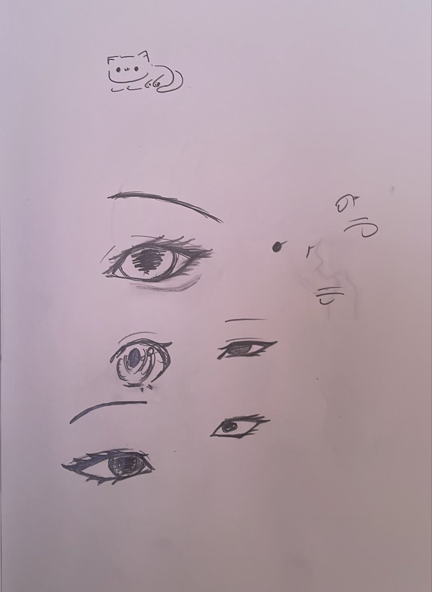 62pJc's tweet photo. 絵柄によっておめ目って変わるよねぇ
それにしても瞳が大きくないとバランス取れないの悔しい(   ᷄ᾥ ᷅ ) https://t.co/wdAxQL62NW