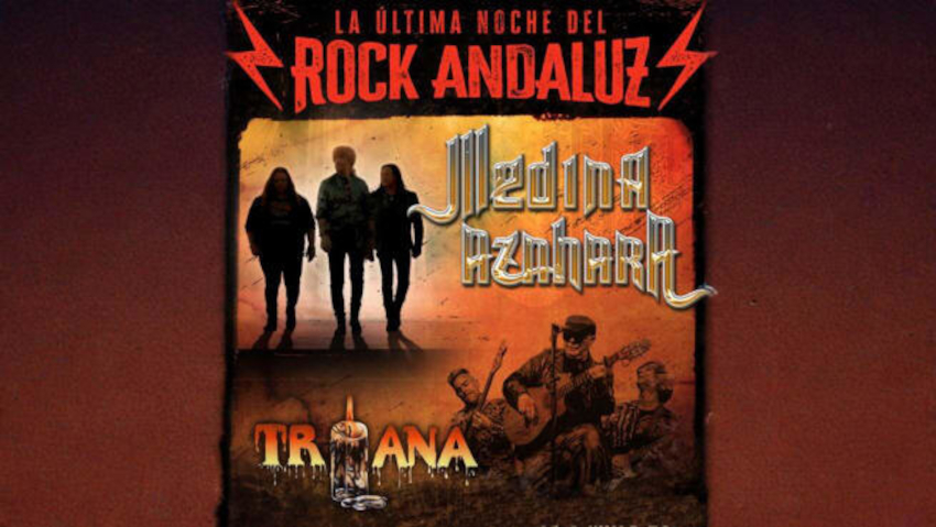 Oferplan_ABCse's tweet photo. 📅 ¡Nueva fecha confirmada para disfrutar de "La Última Noche del Rock Andaluz"! 🎸El día 20 de junio podrás disfrutar con leyendas sobre el escenario que han escrito la historia del género como Medina Azahara y el legado eterno de Triana. #SevillaHoy 
➡️https://t.co/ZAvZMQPMo0 https://t.co/YfkBtT69FE
