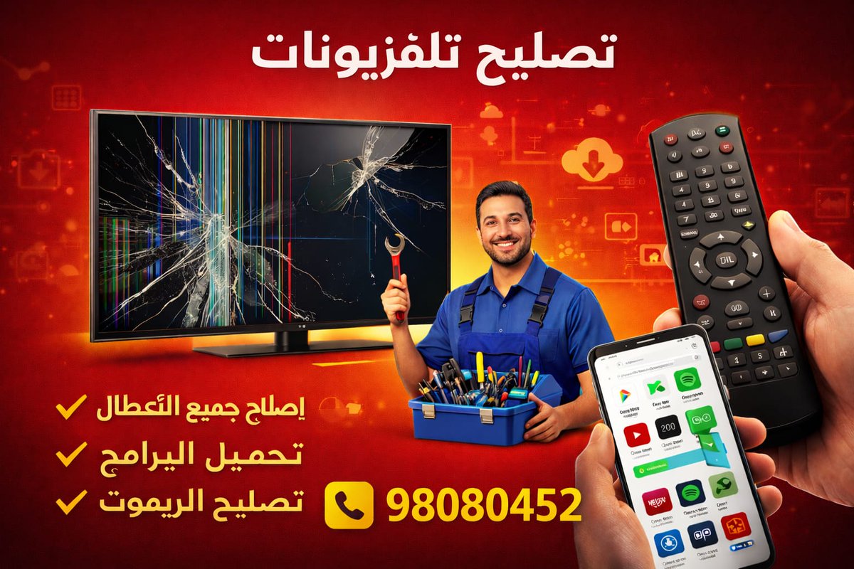 rymwtat's tweet photo. تصليح تلفزيونات 
https://t.co/MV9hQLFmLx https://t.co/2auTsoVtj6