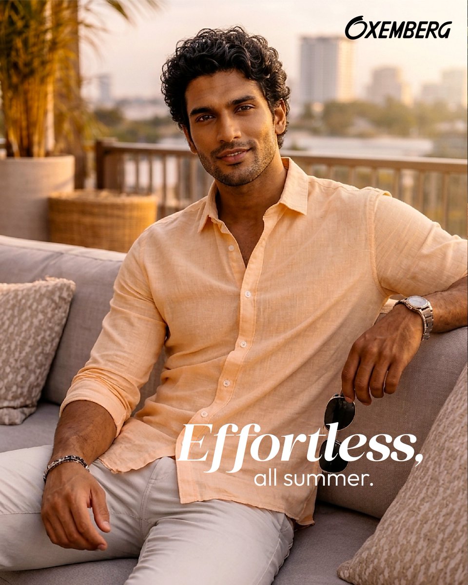 Oxemberg's tweet photo. What looks effortless is crafted with intent.
Built in breathable fabrics and refined structure for everyday ease.

#Oxemberg #MakeYourMove #Menswear #SummerStyle #PremiumCasuals #EverydayStyle https://t.co/s23CwvVahj