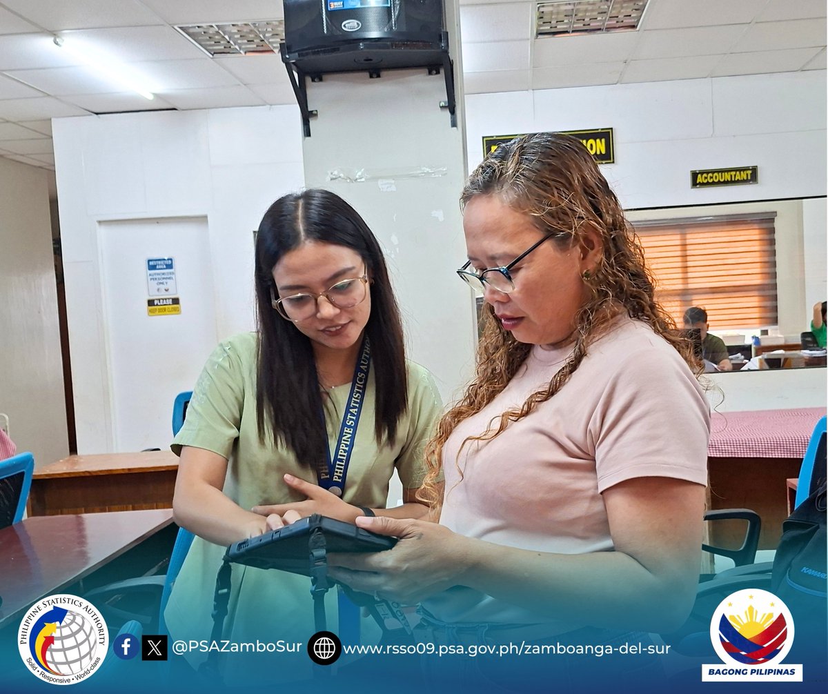 PSAZamboSur's tweet photo. [6/7]prices of selected commodities
used in the generation of the Consumer Price Index (CPI).
Through this activity, the PSA Zamboanga del Sur Provincial Statistical Office strengthened the
capacity of its field personnel to efficiently conduct the Retail Price Survey (RPS), https://t.co/SZvb1dQ164