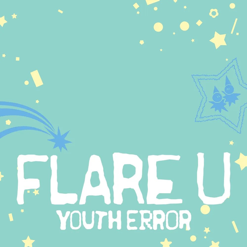 FlareU_stream's tweet photo. FLARE U (플레어 유) 1st Mini Album 
[YOUTH ERROR] 앨범이 발매되었습니다 ✨

앨범 평점 5⭐️, 하트까지 꼭 눌러주세요! 💛💙💚

🍈 Melon https://t.co/KvXa1ypFHl
🧞 Genie https://t.co/lRrM5Jbw9C
🌊 Flo https://t.co/ynNdRbATCd
🐞 Bugs https://t.co/6gd26YPZg9
🎵 Vibe https://t.co/n9AxTDUbl7