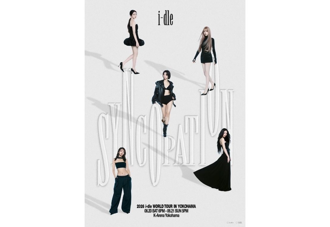 💡LIVE infoではi-dleの「2026 i-dle WORLD TOUR [Syncopation] IN